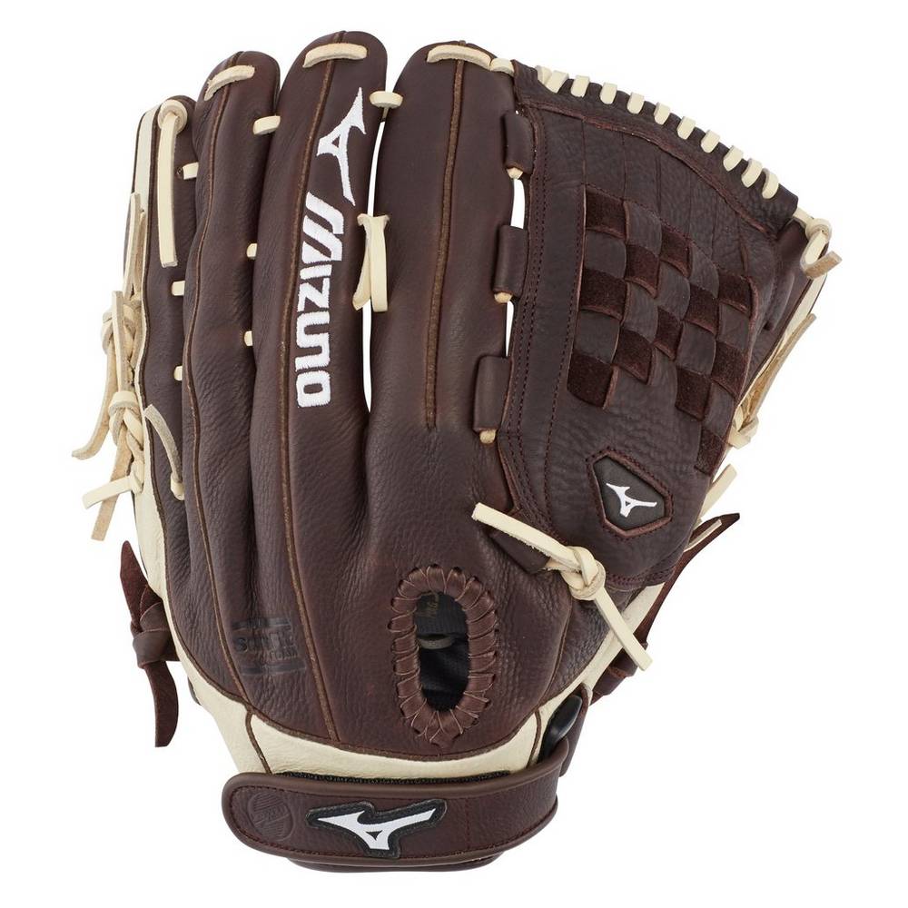 Mizuno Frachise Series Fastpitch 13" - Bayan Eldiven - Kahve/Gümüş Türkiye (SJETLQ-748)